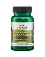 Swanson Full Spectrum Grape Seed 380mg Capsules 100