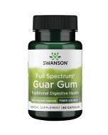 Swanson Full Spectrum Guar Gum 400mg Capsules 60