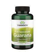 Swanson Full Spectrum Guarana 500mg Capsules 100