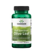 Swanson Full Spectrum Olive Leaf 400mg Capsules 60