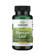 Swanson Full Spectrum Plantain Leaf 400mg Capsules 60