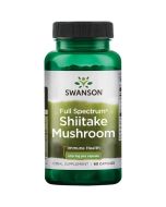 Swanson Full Spectrum Shiitake Mushroom 500mg Capsules 60