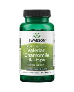 Swanson Full Spectrum Valerian Chamomile & Hops Capsules 60