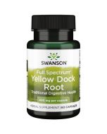 Swanson Full Spectrum Yellow Dock Root 400mg Capsules 60