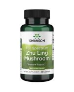 Swanson Full Spectrum Zhu Ling Mushroom 400mg Capsules 60