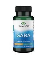 Swanson GABA 750mg Maximum Strength Capsules 60