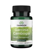 Swanson Garcinia Cambogia 5:1 Extract 80mg Capsules 60