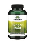 Swanson Ginger Root Capsules 120