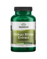 Swanson Ginkgo Biloba Extract 60mg Capsules 240