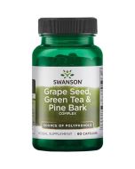 Swanson Grape Seed Green Tea & Pine Bark Complex Capsules 60