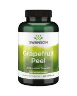 Swanson Grapefruit Peel 600mg Capsules 120