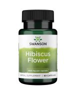 Swanson Hibiscus Flower 400mg Capsules 60