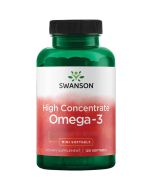 Swanson High Concentrate Omega-3 Softgels 120