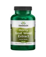 Swanson Horny Goat Weed Extract 500mg Capsules 120