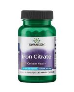 Swanson Iron Citrate 25mg Capsules 60