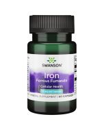 Swanson Iron (Ferrous Fumarate) 18mg Capsules 60