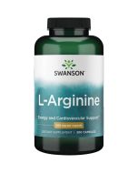 Swanson L-Arginine 500mg Capsules 200