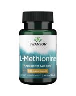 Swanson L-Methionine 500mg Capsules 30