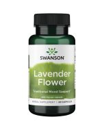 Swanson Lavender Flower 400mg Capsules 60