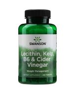 Swanson Lecithin Kelp B6 & Cider Vinegar Tablets 240