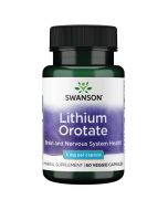 Swanson Lithium Orotate 5mg Capsules 60