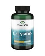 Swanson Lysine 500mg Free-Form Capsules 100