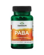 Swanson PABA 500mg Capsules 120