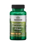 Swanson Probiotic+ Prebiotic Fiber Capsules 60