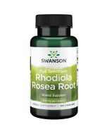 Swanson Rhodiola Rosea Root 400mg Capsules 100