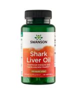 Swanson Shark Liver Oil 550mg Softgels 60