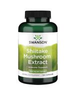 Swanson Shiitake Mushroom Extract 500mg Capsules 120