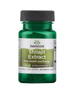 Swanson Shilajit Extract 100mg Capsules 30