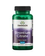 Swanson Strontium Citrate 340mg Capsules 60