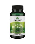 Swanson Turkey Rhubarb Capsules 100