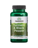 Swanson Turmeric & Black Pepper Capsules 60