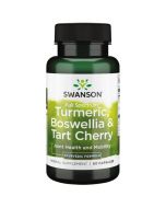 Swanson Turmeric Boswellia & Tart Cherry Capsules 60