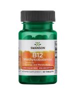 Swanson Vitamin B12 Methylcobalamin 5000mcg High Absorption Tablets 60