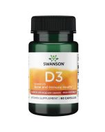 Swanson Vitamin D3 1000iu Capsules 60