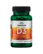 Swanson Vitamin D3 5000iu Softgels 250