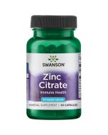 Swanson Zinc Citrate 30mg Capsules 60