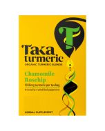 Taka Turmeric Organic Chamomile Rosehip Turmeric Tea Bags 60