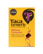 Taka Turmeric Organic Hibiscus Cinnamon Turmeric Tea Bags 60