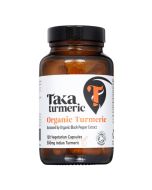 Taka Turmeric Organic Turmeric & Black Pepper Extract Capsules 120