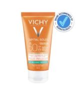 Vichy Capital Soleil Dry Touch Face Fluid SPF50 50ml is recommended by dermatoloigsts