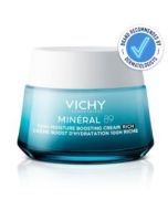 Vichy Mineral 89 100HR Rich Hydrating Cream 50ml dermatologically tested