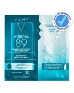 Vichy Mineral 89 Instant Recovery Hyaluronic Acid Sheet Mask recommended by dermatologists