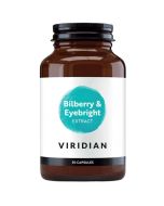 Viridian Bilberry with Eyebright Extract Veg Caps 30