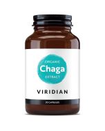 Viridian Organic Chaga Extract Capsules 30