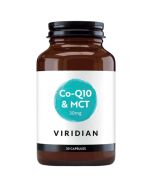 Viridian Co-enzyme Q10 30mg with MCT Veg Caps 30