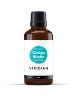 Viridian 100% Organic Ginkgo biloba Tincture 50ml